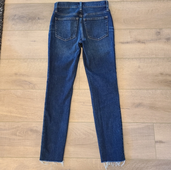 J. Crew 9" High Rise Toothpick Jean Kettle Wash 24 - Picture 4 of 6